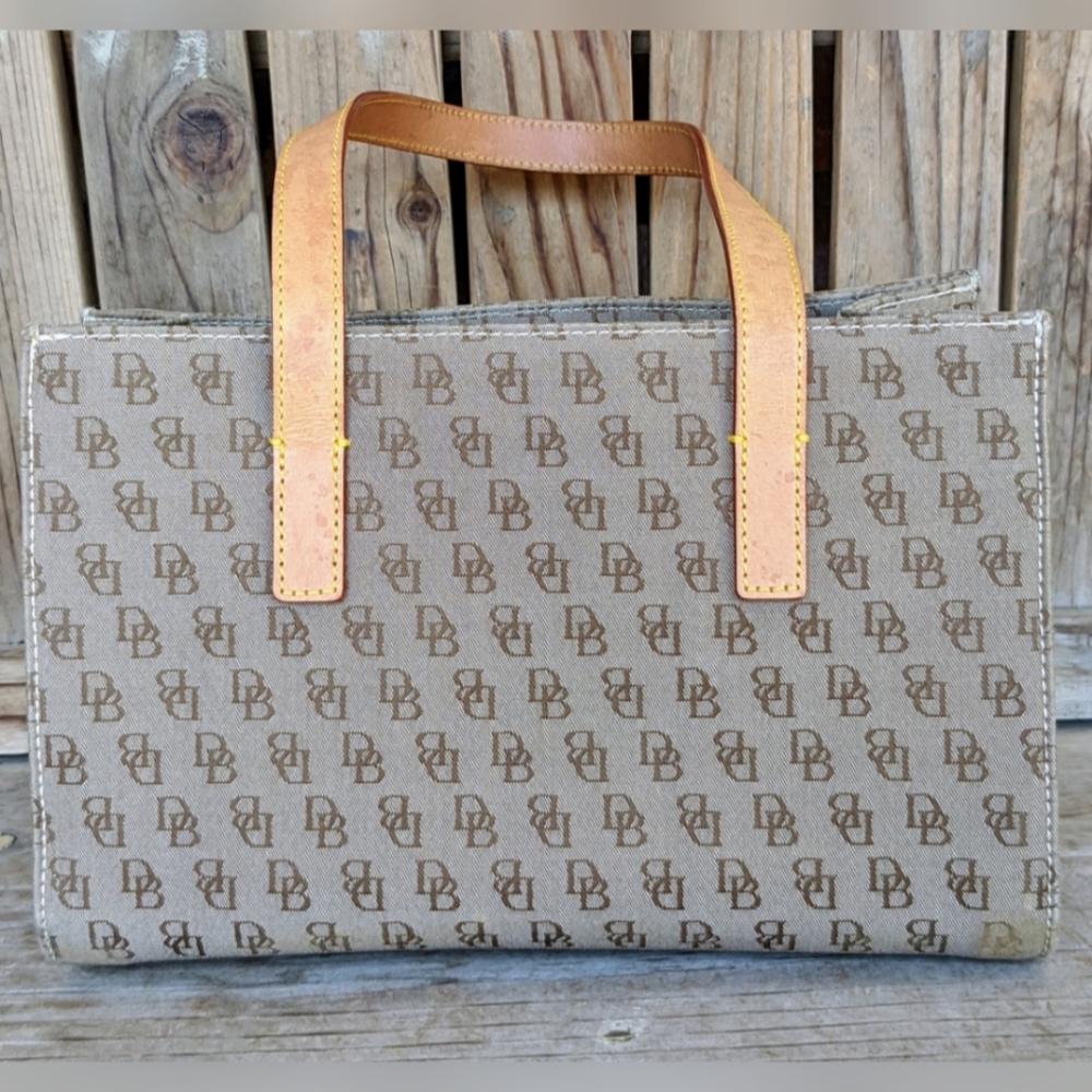 Dooney & Bourke Tan East West Tote - Picture 9 of 13